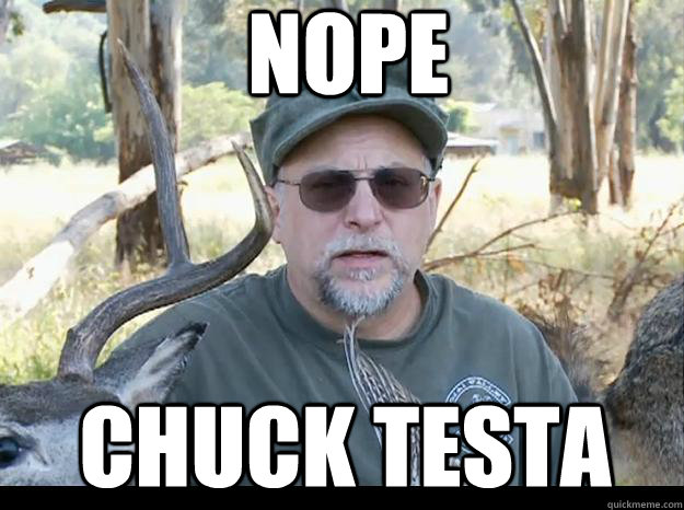 Nope Chuck testa - Nope Chuck testa  Taxidermy Testa
