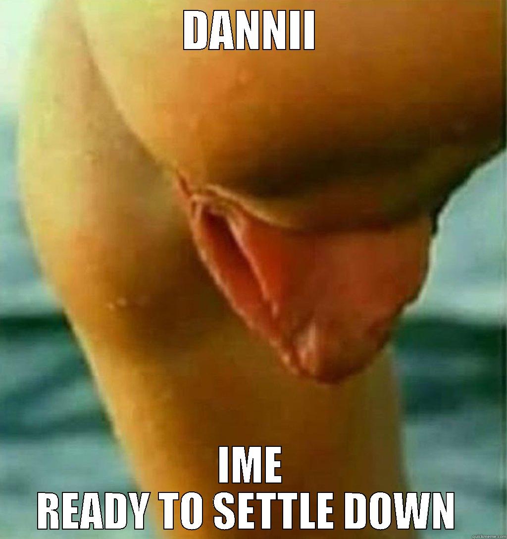 DANNII IME READY TO SETTLE DOWN  Misc