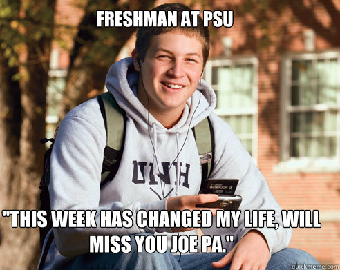 Freshman at Psu 