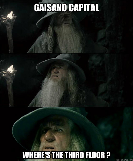 Gaisano Capital Where's the third floor ?  Confused Gandalf