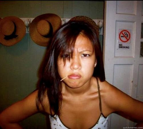   Asian roommate
