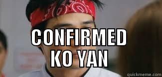  CONFIRMED KO YAN Misc