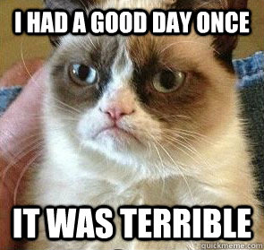 I had a good day once It was terrible - I had a good day once It was terrible  Misc