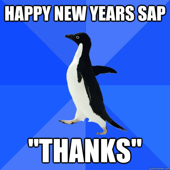 happy new years SAP 