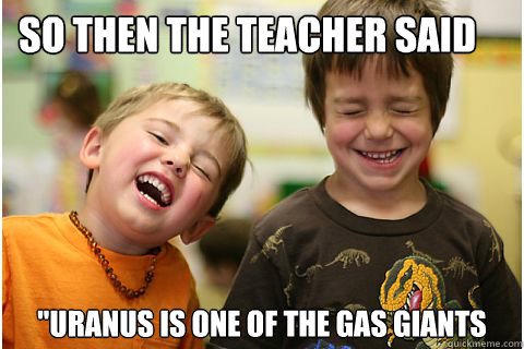 SO THEN THE TEACHER SAID 