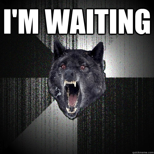 i'm waiting  - i'm waiting   Insanity Wolf