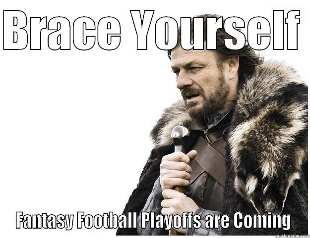 BRACE YOURSELF  FANTASY FOOTBALL PLAYOFFS ARE COMING Imminent Ned