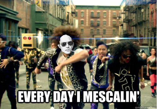 Every day I Mescalin' - Every day I Mescalin'  Party Rock Thompson