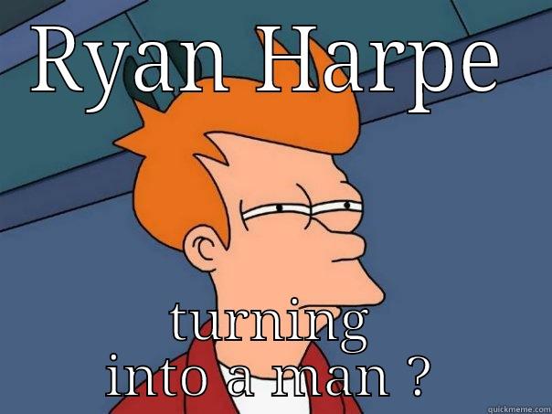 RYAN HARPE TURNING INTO A MAN ? Futurama Fry