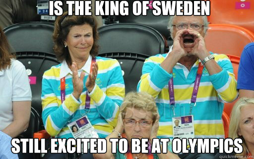 is the king of sweden still excited to be at Olympics - is the king of sweden still excited to be at Olympics  Misc