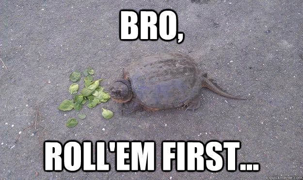 bro, roll'em first... - bro, roll'em first...  Misc