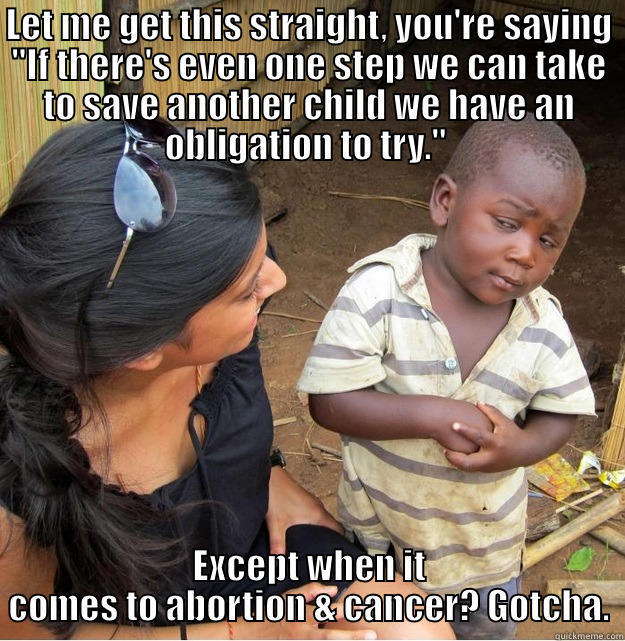 LET ME GET THIS STRAIGHT, YOU'RE SAYING 