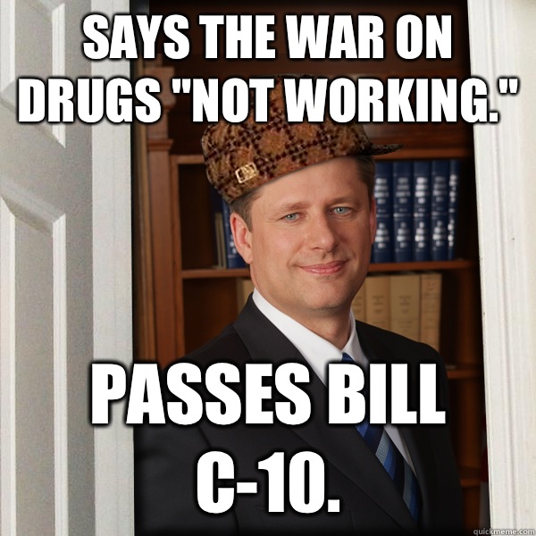 Says the war on drugs 