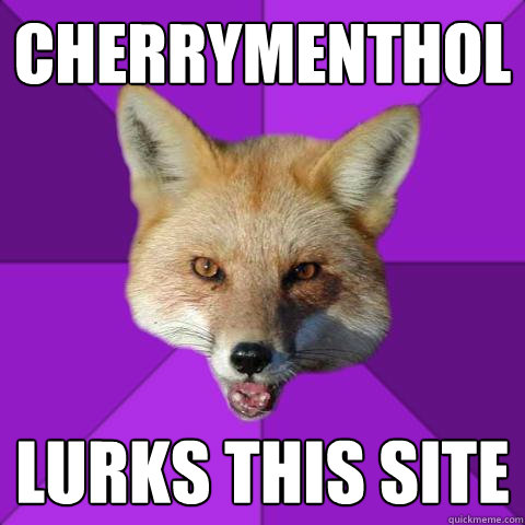 cherrymenthol lurks this site  Forensics Fox
