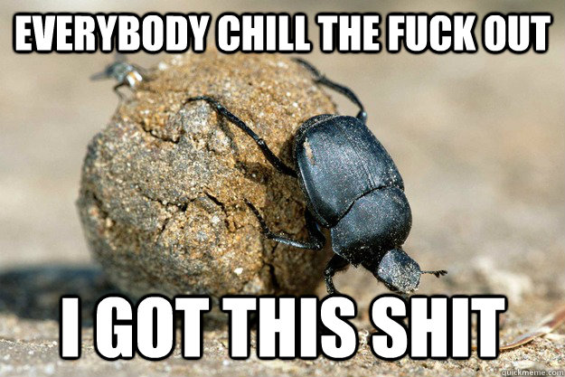 Everybody chill the fuck out I got this shit - Everybody chill the fuck out I got this shit  Misc