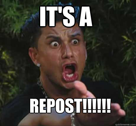 It's a Repost!!!!!! - It's a Repost!!!!!!  Dj Pauly D