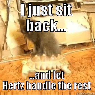 I JUST SIT BACK... ...AND LET HERTZ HANDLE THE REST Misc