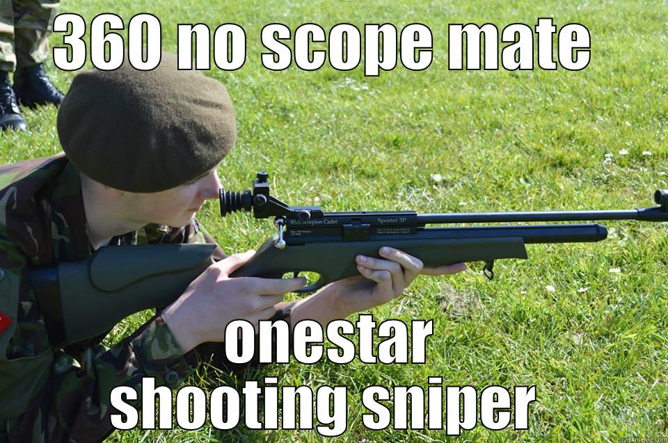 360 NO SCOPE MATE  ONESTAR SHOOTING SNIPER  Misc