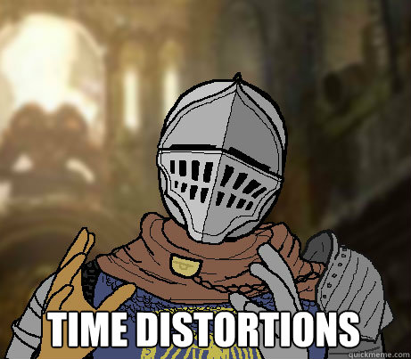 Time distortions  Dark Souls demons