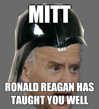 Mitt Ronald Reagan has taught you well  