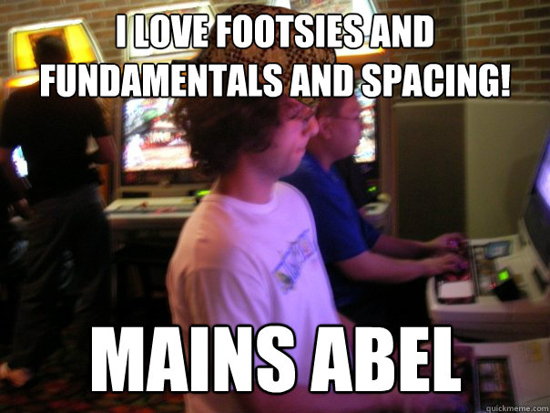 I LOVE FOOTSIES AND FUNDAMENTALS AND SPACING! MAINS ABEL  