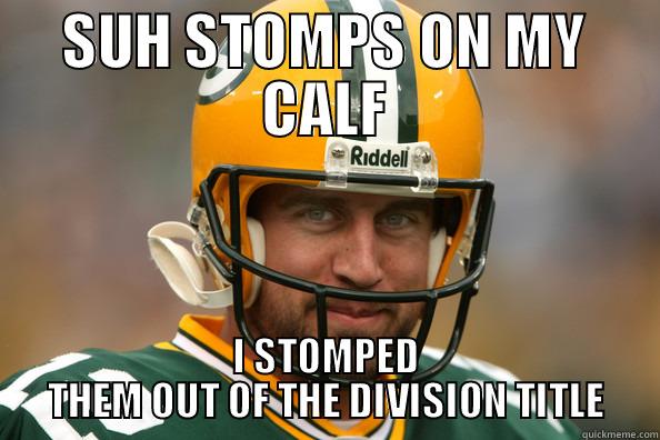 SUH STOMPS ON MY CALF I STOMPED THEM OUT OF THE DIVISION TITLE Misc