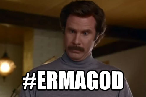  #ERMAGOD  Anchorman