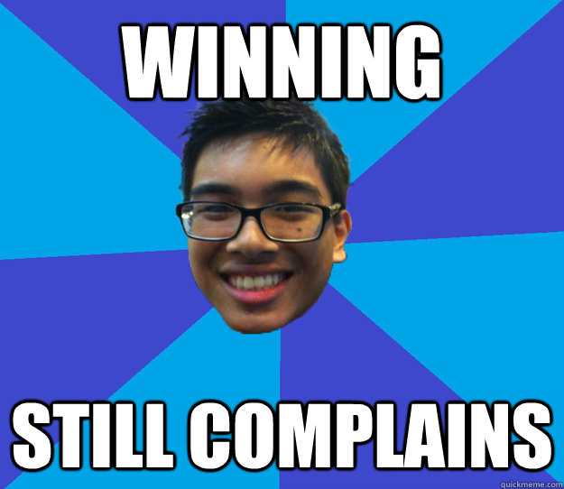 Winning still complains - Winning still complains  Stupid Senesombath