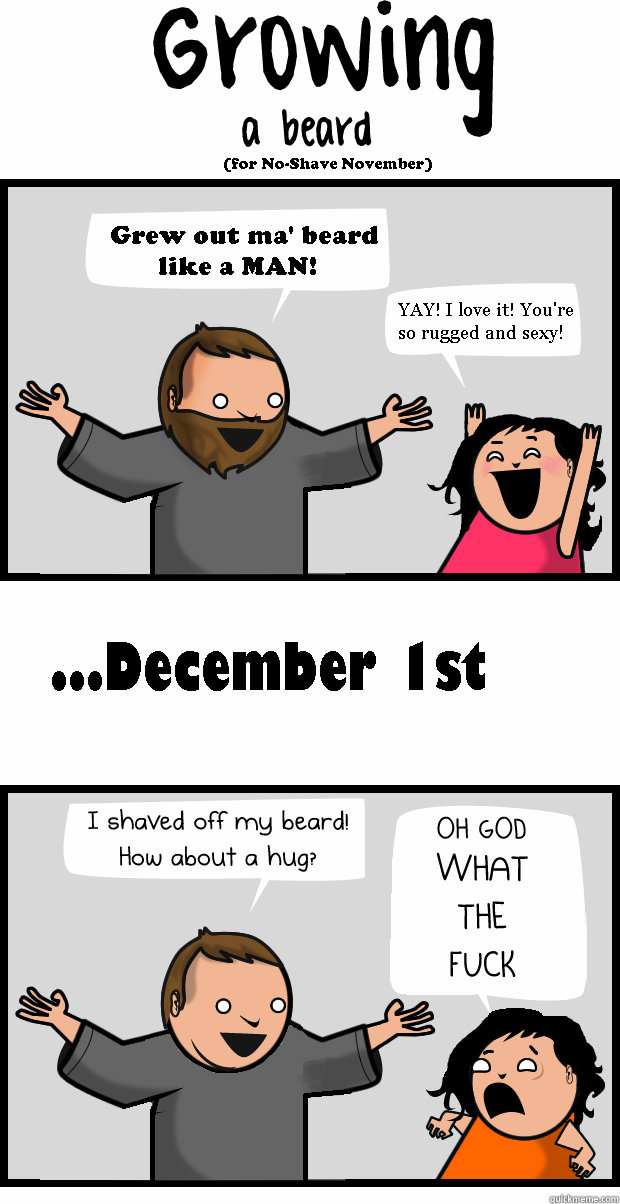 Untitled -   December 1st after No Shave November