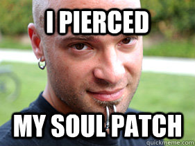 I pierced My soul patch  David Draiman