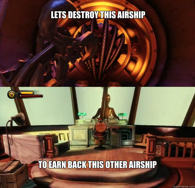 Lets destroy this airship to earn back this other airship - Lets destroy this airship to earn back this other airship  Misc
