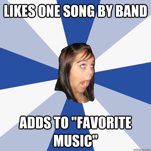 likes one song by band adds to 