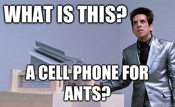 WHAT is this? a cell phone for ants?  School for ants