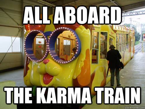ALL ABOARD THE KARMA TRAIN - ALL ABOARD THE KARMA TRAIN  Misc