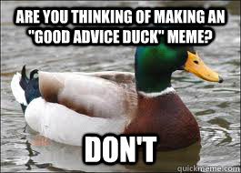 Are you thinking of making an 