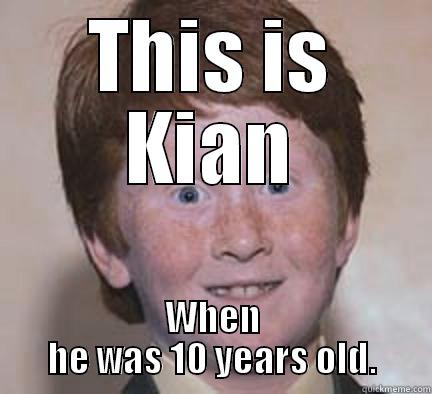 Kian Armstrong LOL - THIS IS KIAN WHEN HE WAS 10 YEARS OLD. Over Confident Ginger