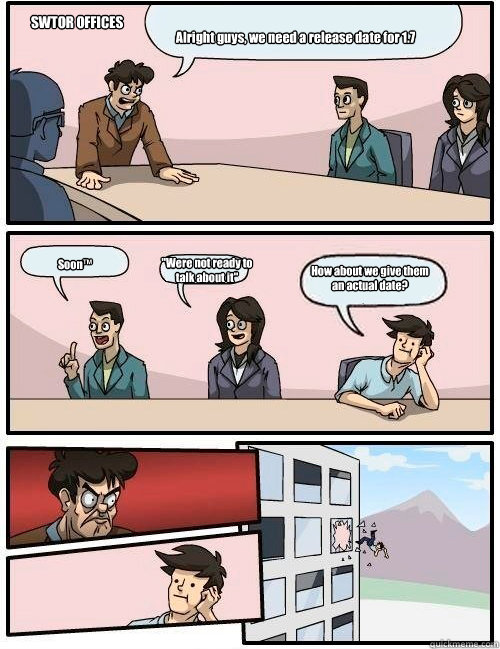 Alright guys, we need a release date for 1.7 Soon™ 