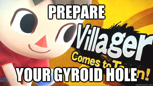 PREPARE YOUR GYROID HOLE - PREPARE YOUR GYROID HOLE  Sadistic Villager