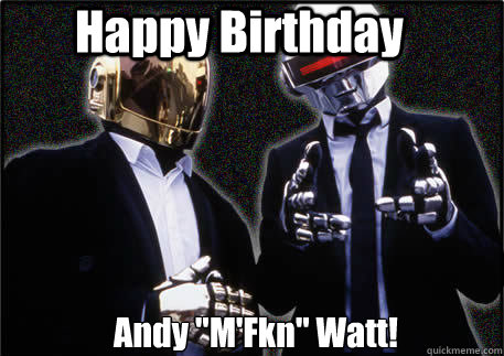 Happy Birthday Andy 
