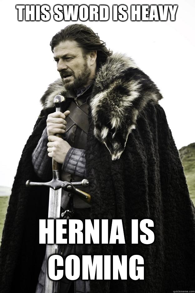 This Sword is Heavy Hernia is Coming - This Sword is Heavy Hernia is Coming  Winter is coming