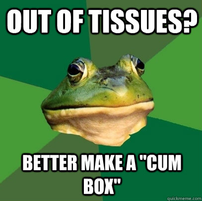 Out of tissues? Better make a 