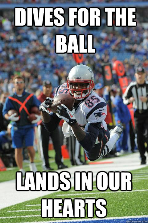 Dives for the ball  Lands in our hearts  
