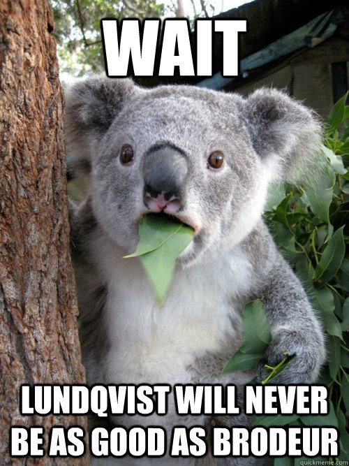 Wait  Lundqvist will never be as good as Brodeur - Wait  Lundqvist will never be as good as Brodeur  Misc