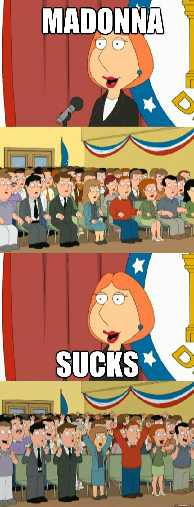 Madonna Sucks - Madonna Sucks  Lois Griffin