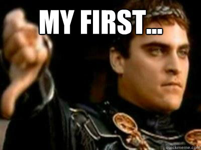 My first...   Downvoting Roman