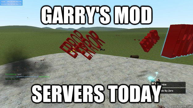 garry's mod servers today - garry's mod servers today  GMod