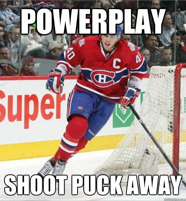 POWERPLAY Shoot puck away  Montreal Canadiens
