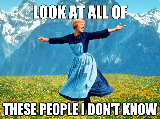 Look at all of These People I don't know - Look at all of These People I don't know  Sound of Music- Election