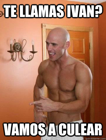 Te llamas ivan? vamos a culear  Deep Johnny Sins