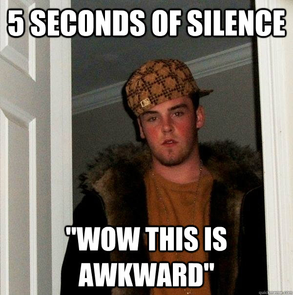 5 seconds of silence 